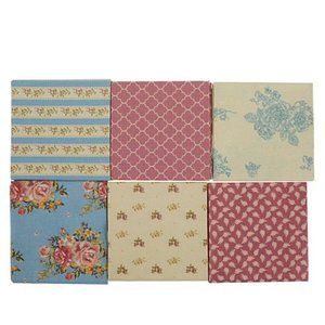 Quilting Fabric 2.5" Square 100% Cotton 250 Pieces